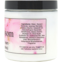 Cherry Blossom Satin and Silk Cream,  Body Cream, Body Lotion