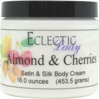 Almonds And Cherries Satin And Silk Cream