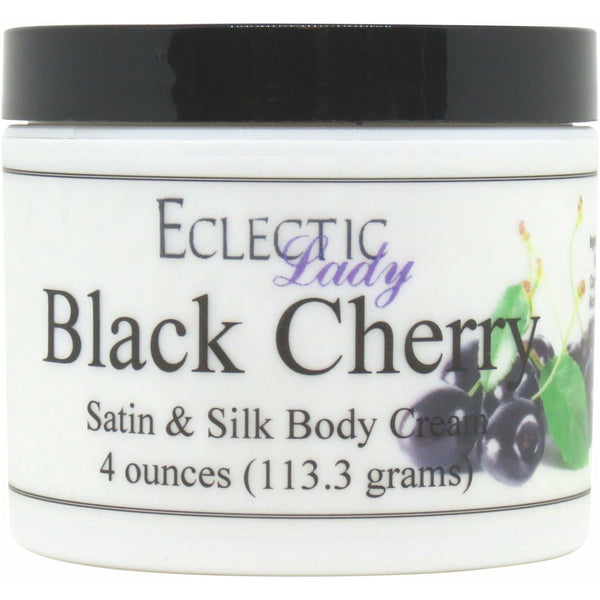 Black Cherry Satin And Silk Cream