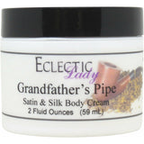 Grandfathers Pipe Satin And Silk Cream