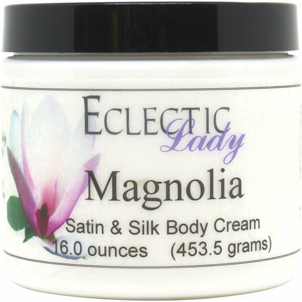Magnolia Satin And Silk Cream