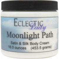 Moonlight Path Satin And Silk Cream