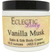 Vanilla Musk Satin And Silk Cream