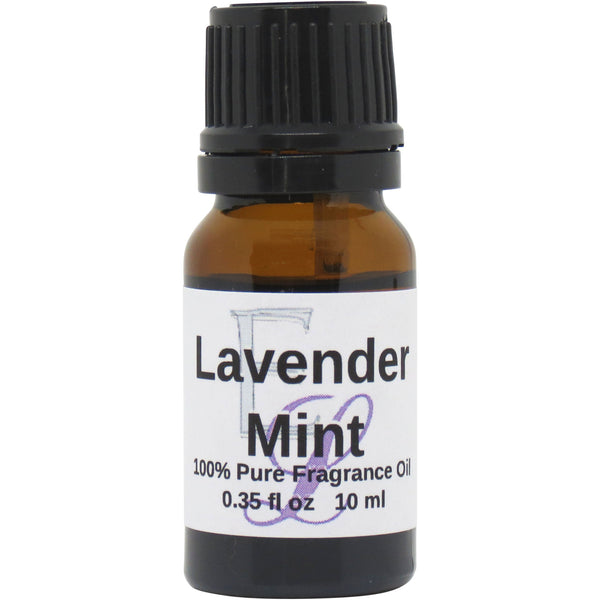 Lavender Mint Fragrance Oil, 10 ml Premium, Long Lasting Diffuser Oils, Aromatherapy