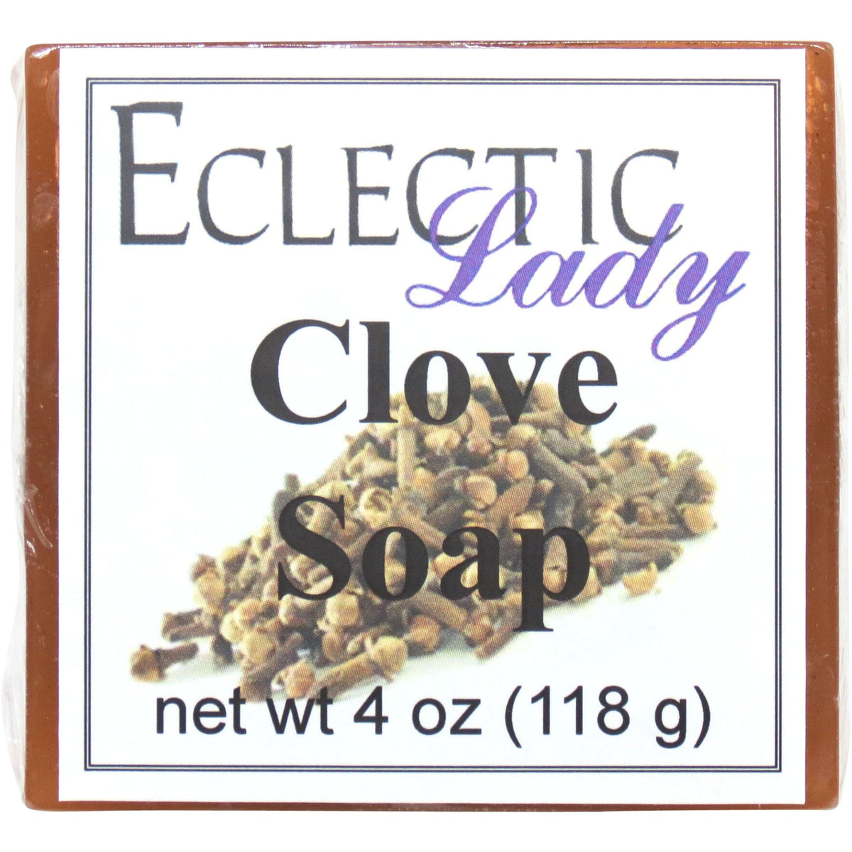 Orange and Clove Herbal Exfoliating Soap Bar