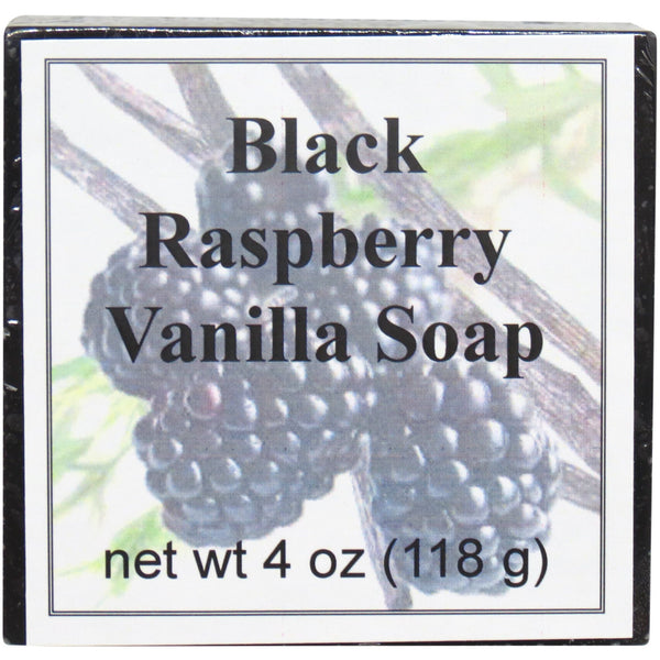 Black Raspberry Vanilla Handmade Glycerin Soap