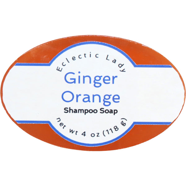 Ginger Orange Handmade Shampoo Soap