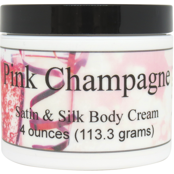Pink Champagne Satin And Silk Cream