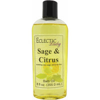 Sage And Citrus Bath Oil