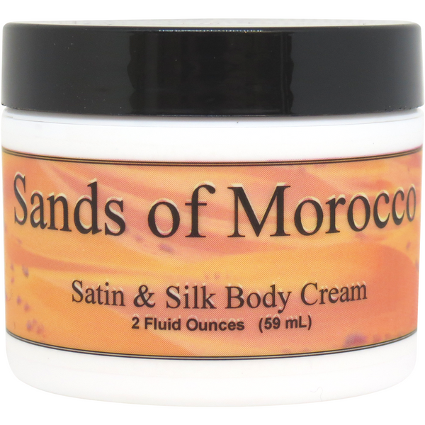 Sands Of Morocco Satin And Silk Cream