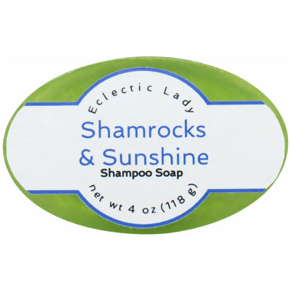 Shamrocks And Sunshine Handmade Shampoo Soap