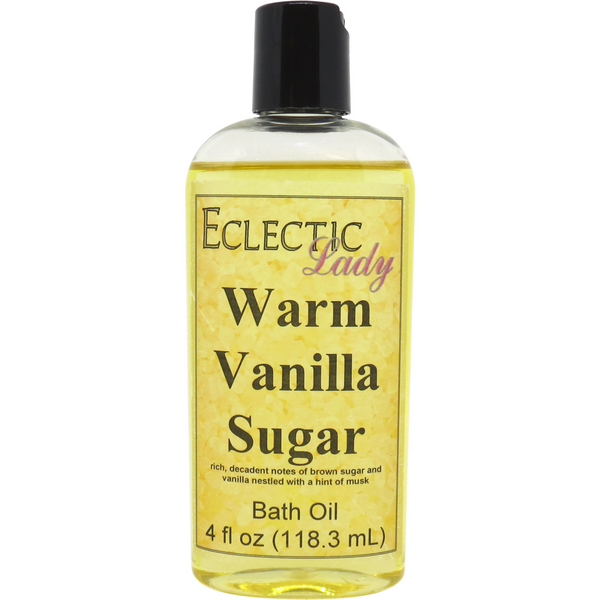 Warm Vanilla Sugar Bath Oil