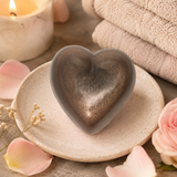 Bourbon and Cherries Handmade Heart Soap