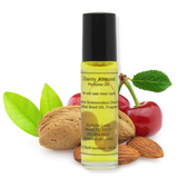 Cherry Almond Perfume Oil - Portable Roll-On Fragrance