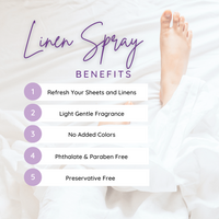 Vanilla Oak Linen and Sheet Spray - No Artificial Colors, Parabens, or Preservatives - Long-Lasting Scent for Bed, Fabric & Pillow