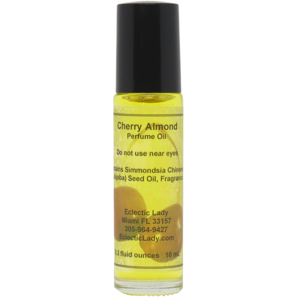Cherry Almond Perfume Oil - Portable Roll-On Fragrance