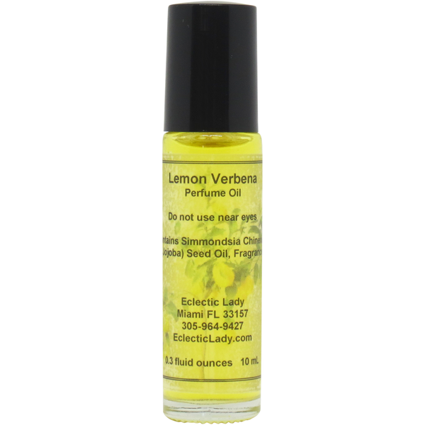 Lemon Verbena Perfume Oil - Portable Roll-On Fragrance