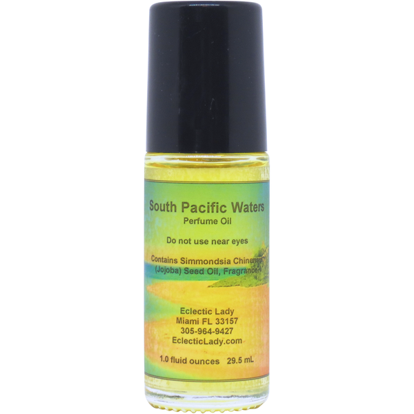 South Pacific Waters Perfume Oil - Portable Roll-On Fragrance