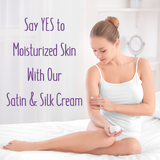 Passionfruit Nectarine Satin and Silk Cream,  Body Cream, Body Lotion