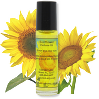 Sunflower Perfume Oil - Portable Roll-On Fragrance