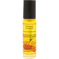 Almond Perfume Oil - Portable Roll-On Fragrance