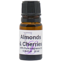 Almonds And Cherries Fragrance Oil, 10 ml Premium, Long Lasting Diffuser Oils, Aromatherapy