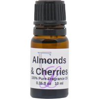 Almonds And Cherries Fragrance Oil, 10 ml Premium, Long Lasting Diffuser Oils, Aromatherapy