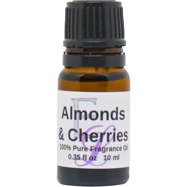 Almonds And Cherries Fragrance Oil, 10 ml Premium, Long Lasting Diffuser Oils, Aromatherapy