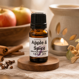 Apple and Spice Fragrance Oil, 10 ml Premium, Long Lasting Diffuser Oils, Aromatherapy