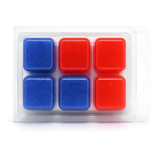 As American As Apple Pie Handmade Glycerin Soap – Apple & Spice Scented Patriotic Soap Bar – 3.4 oz