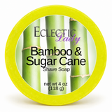 Bamboo and Sugar Cane Shave Bar Soap – 4 oz