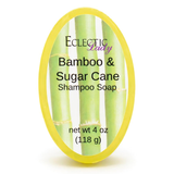 Bamboo and Sugar Cane Handmade Shampoo Soap