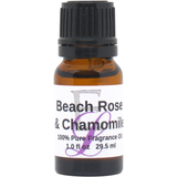Beach Rose and Chamomile Fragrance Oil, 10 ml Premium, Long Lasting Diffuser Oils, Aromatherapy