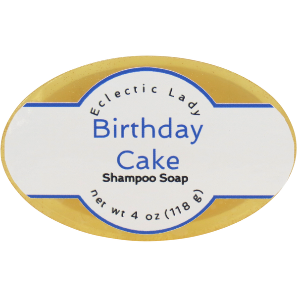 Birthday Cake Handmade Shampoo Soap