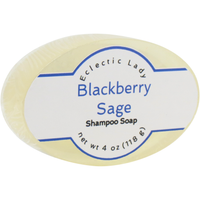 Blackberry Sage Handmade Shampoo Soap