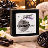 Black Licorice Handmade Glycerin Soap