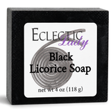 Black Licorice Handmade Glycerin Soap