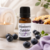 Blueberry Cobbler Fragrance Oil, 10 ml Premium, Long Lasting Diffuser Oils, Aromatherapy