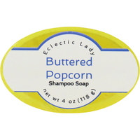 Buttered Popcorn Handmade Shampoo Soap