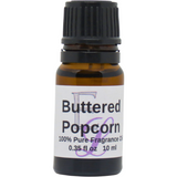 Buttered Popcorn Fragrance Oil, 10 ml Premium, Long Lasting Diffuser Oils, Aromatherapy