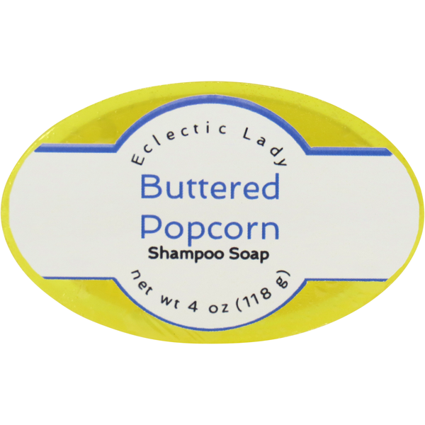 Buttered Popcorn Handmade Shampoo Soap