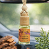 Cedarwood Scented Car Diffuser - Made with Essential Oil