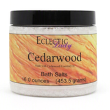Cedarwood Essential Oil Bath Salts