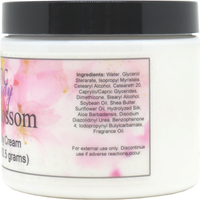 Cherry Blossom Satin and Silk Cream,  Body Cream, Body Lotion