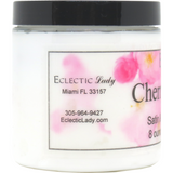 Cherry Blossom Satin and Silk Cream,  Body Cream, Body Lotion