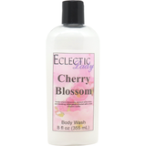 Cherry Blossom Liquid Pearl Body Wash, 3 in 1 Use for Bubble Bath, Hand Soap & Body Wash