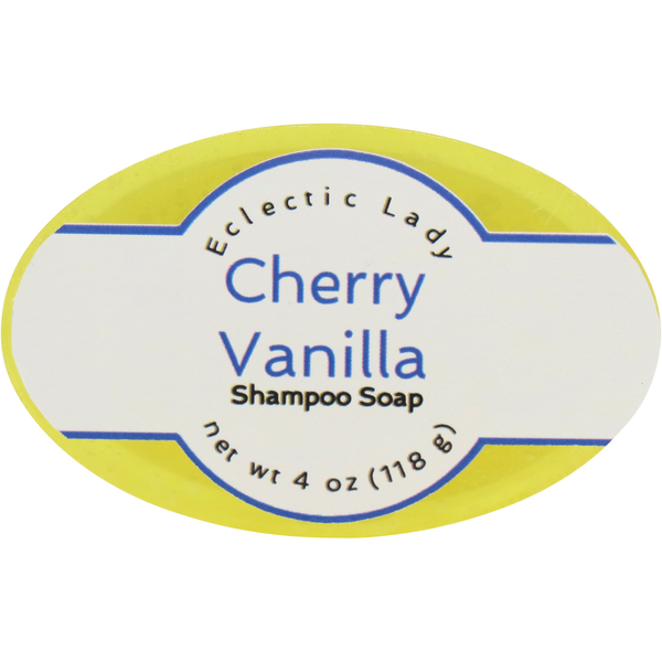 Cherry Vanilla Handmade Shampoo Soap