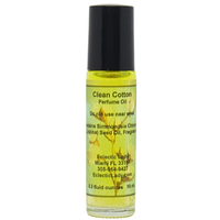 Clean Cotton Perfume Oil - Portable Roll-On Fragrance