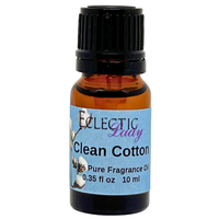 Clean Cotton Fragrance Oil, 10 ml Premium, Long Lasting Diffuser Oils, Aromatherapy