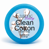 Clean Cotton Shave Bar Soap – 4 oz